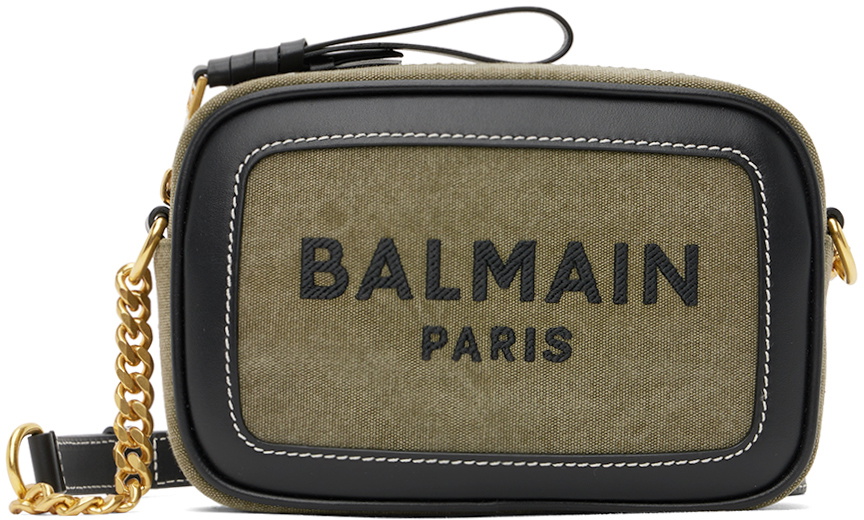 Balmain B-army Bag In Brown