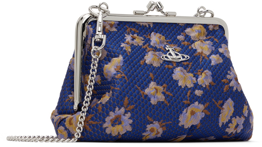 Vivienne Westwood Blue Granny Frame Bag Vivienne Westwood