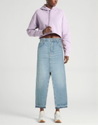 Maje Womens Denim skirt in Blue