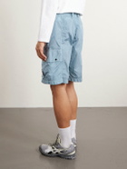 C.P. Company - Straight-Leg Nylon Cargo Shorts - Blue