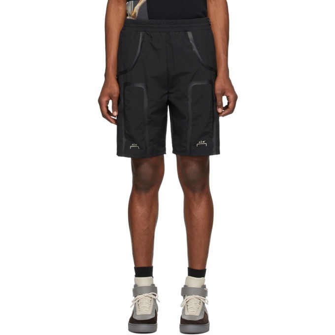 Photo: A-Cold-Wall* Black Welded Corbusier Track Shorts