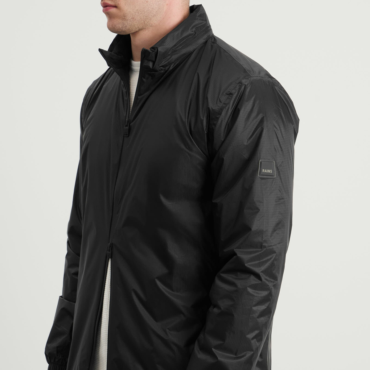 RAINS Men's Kauto Insulated Jacket in Black