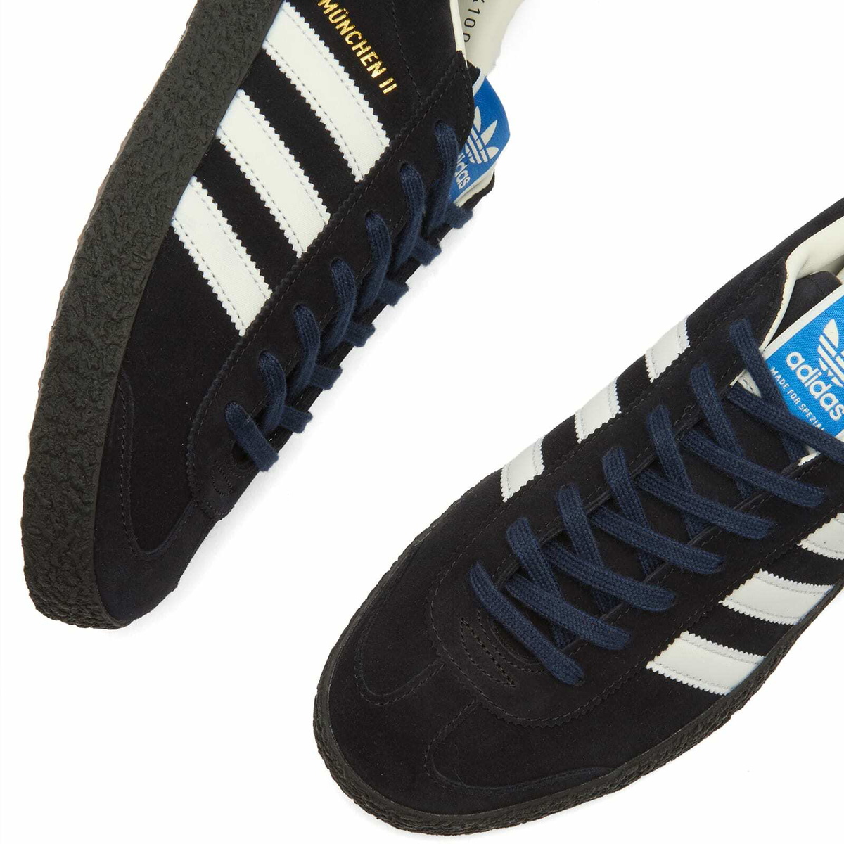 Adidas Men's x SPZL Munchen ll Sneaker in Core Black/Gum M2 adidas