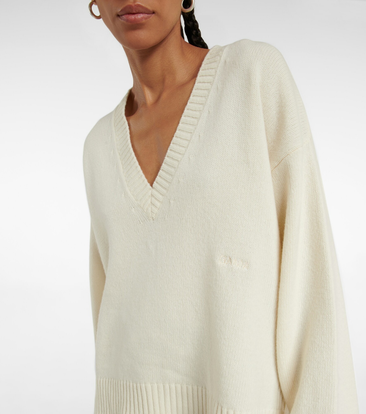 GANNI - Woman - Brown - Sweater main image 1