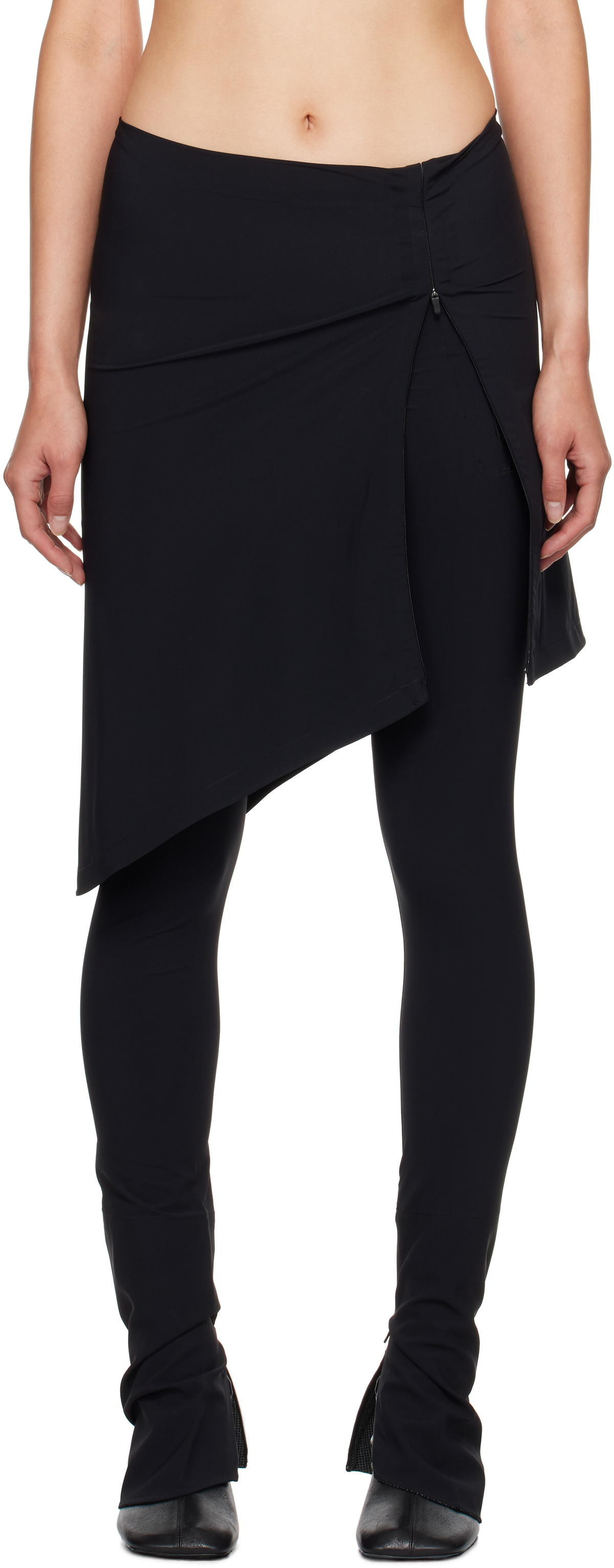 JOHANNA PARV Black Skirt Trousers