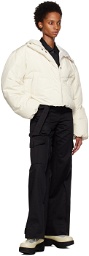 System Off-White Cropped Down Jacket