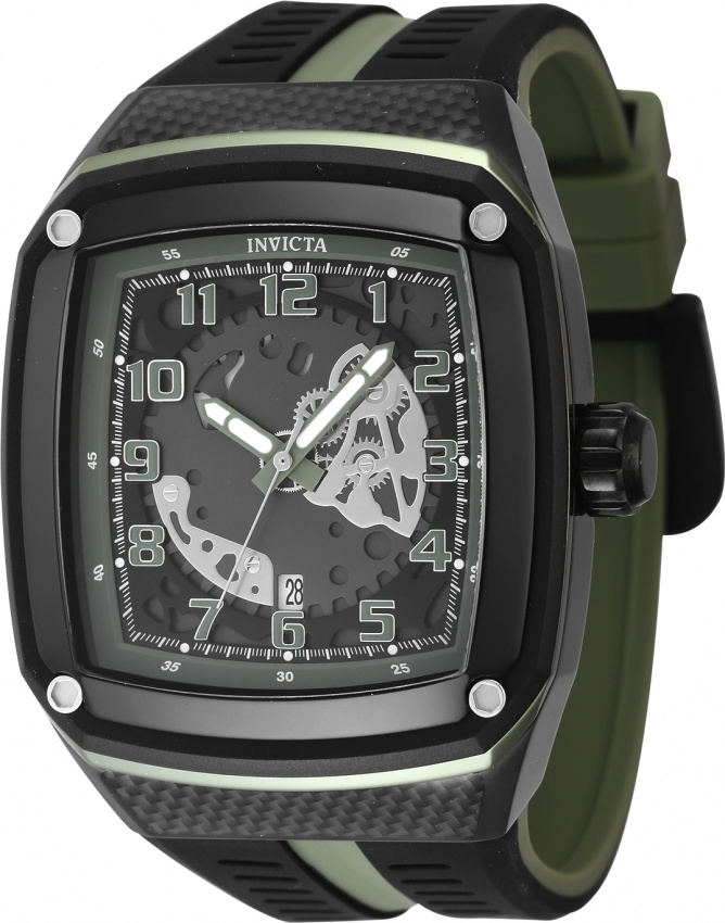 INVICTA腕時計 Invicta Venom Chronograph Black Dial Men's Watch 25904