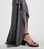 Christopher Esber Orica embellished jersey maxi skirt