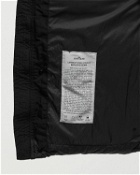 Stone Island Sleeveless Realdown Jacket Garment Dyed Crinkle Reps Recycled Nylon Black - Mens - Vests