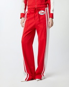 Pinko Pinko Garage Sports Trousers With Side Band Detail Red/Butter