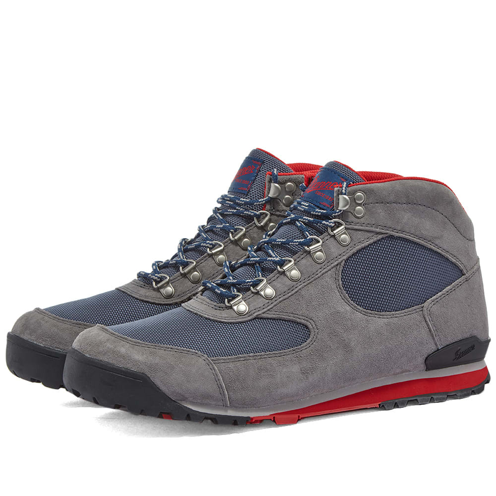 Danner Men's Jag Boot in Steel Grey/Blue Wing Danner