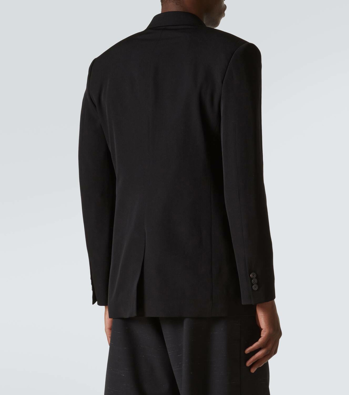 Wales Bonner Rise satin-trimmed wool tuxedo jacket Wales Bonner