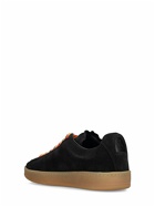 LANVIN - Lite Curb Leather Low Top Sneakers