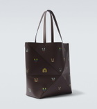 Loewe x Louis Wain Puzzle Fold Cats leather tote bag