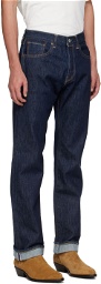 Re/Done Indigo 50s Straight Jeans