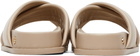 ANINE BING Beige Emi Slides