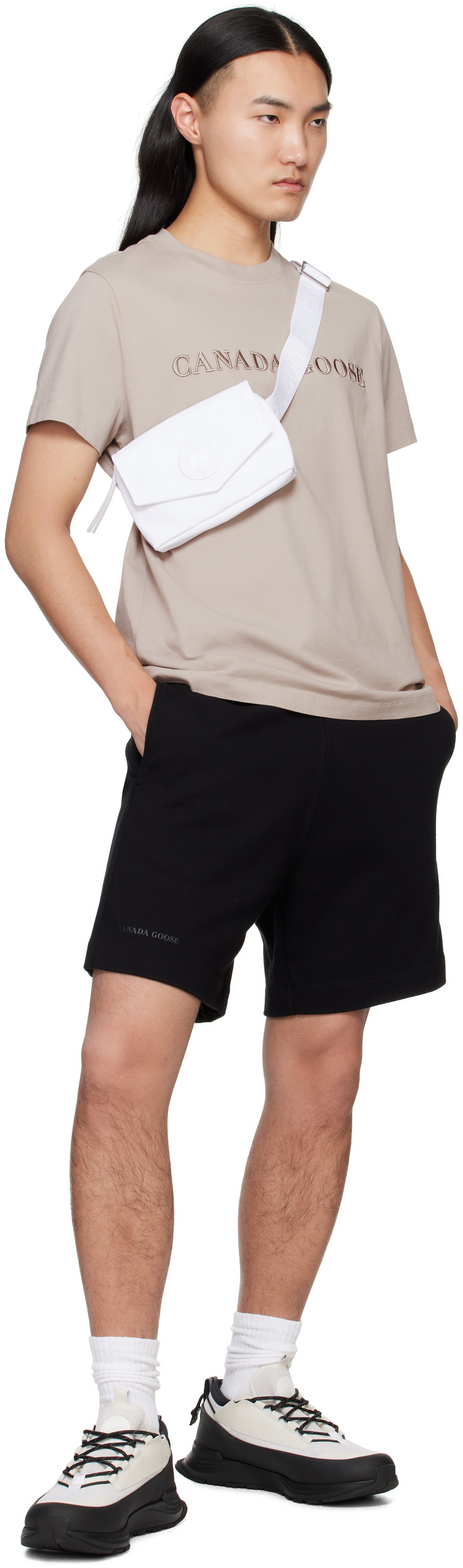 Canada Goose Black Huron Shorts