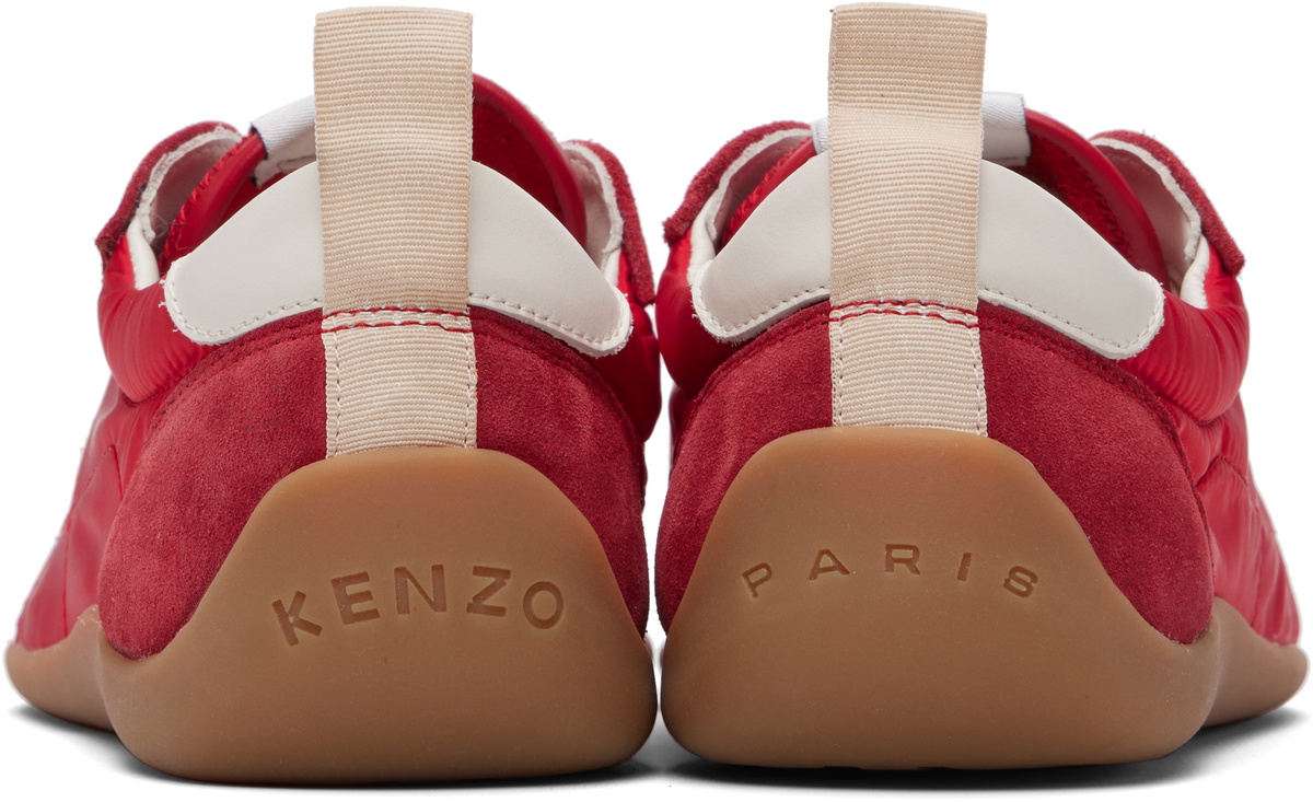 Kenzo Red Kenzo Paris 'KENZO Striker' Low Top Sneakers