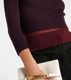 Victoria Beckham Layered wool sweater