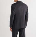 Canali - Slim-Fit Nailhead Wool Suit Jacket - Gray