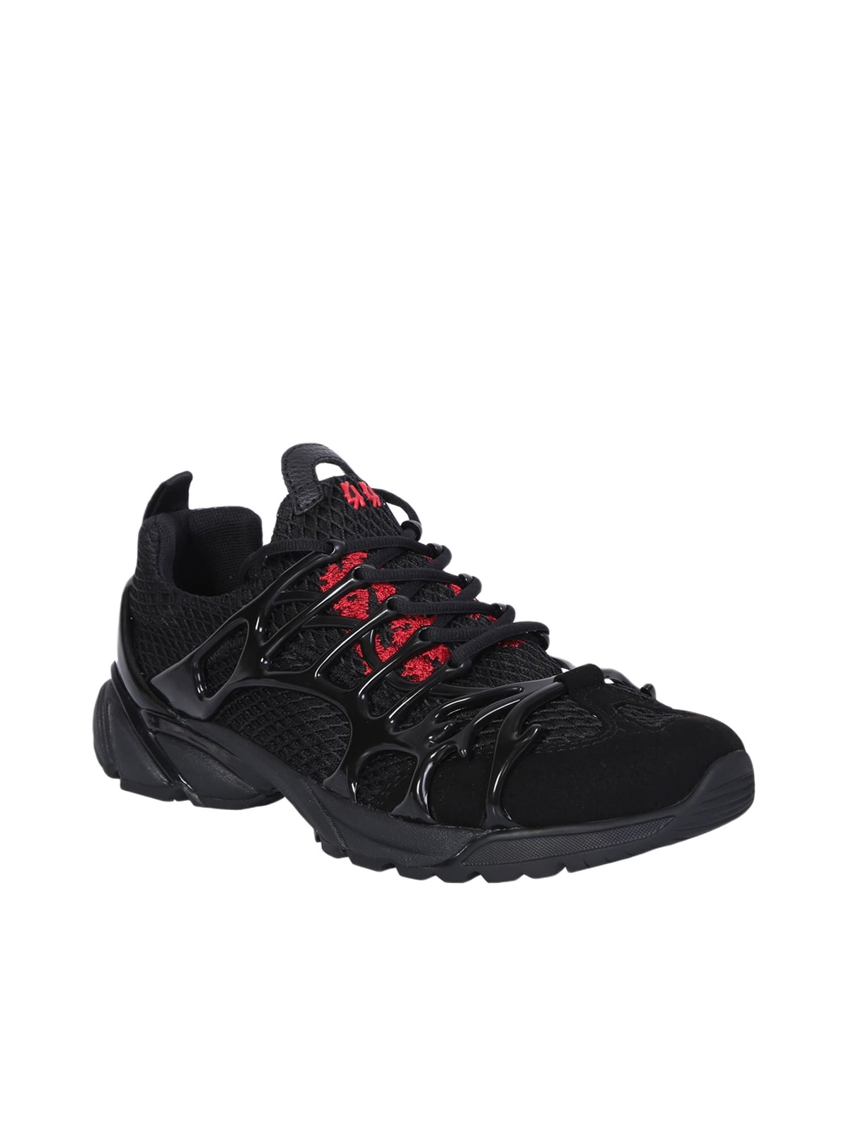 44 Label Group Panelled-design Low-top Sneakers