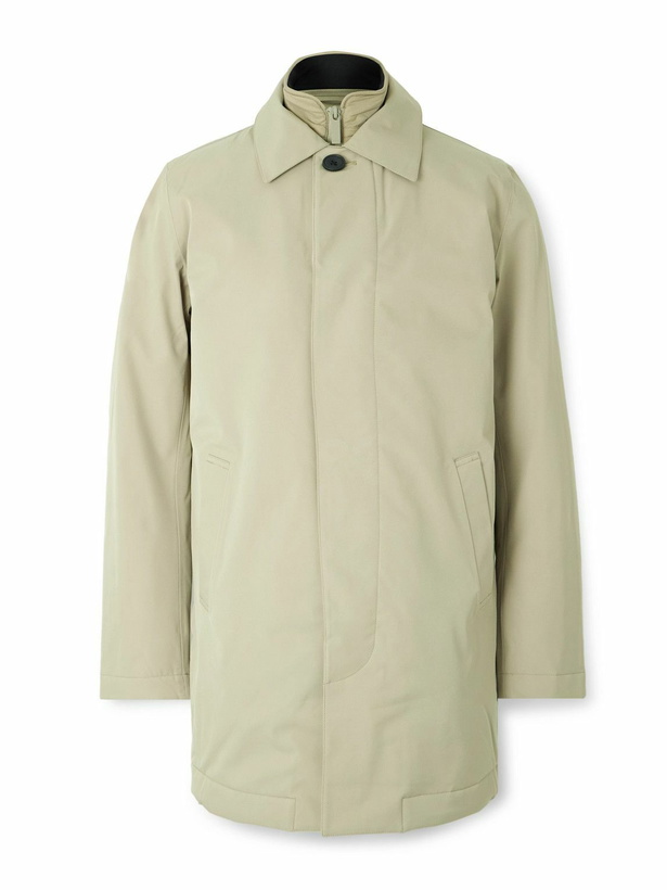 Photo: NN07 - Blake 8240 Coated-Twill Trench Coat - Neutrals