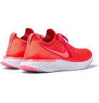 Nike Running - Epic React Flyknit 2 Running Sneakers - Red