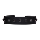 Valentino Black Valentino Garavani Rockstud Cuff Bracelet