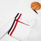 Thom Browne Basketball Icon Stripe Tipped Hoody