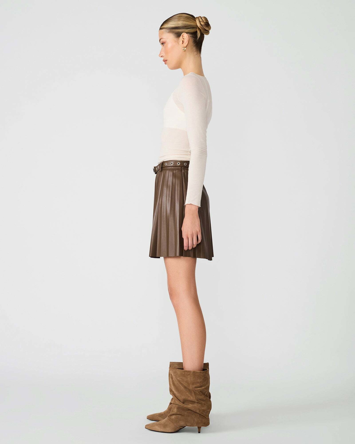 Steve Madden Isha Skirt Dresses in Cocoa