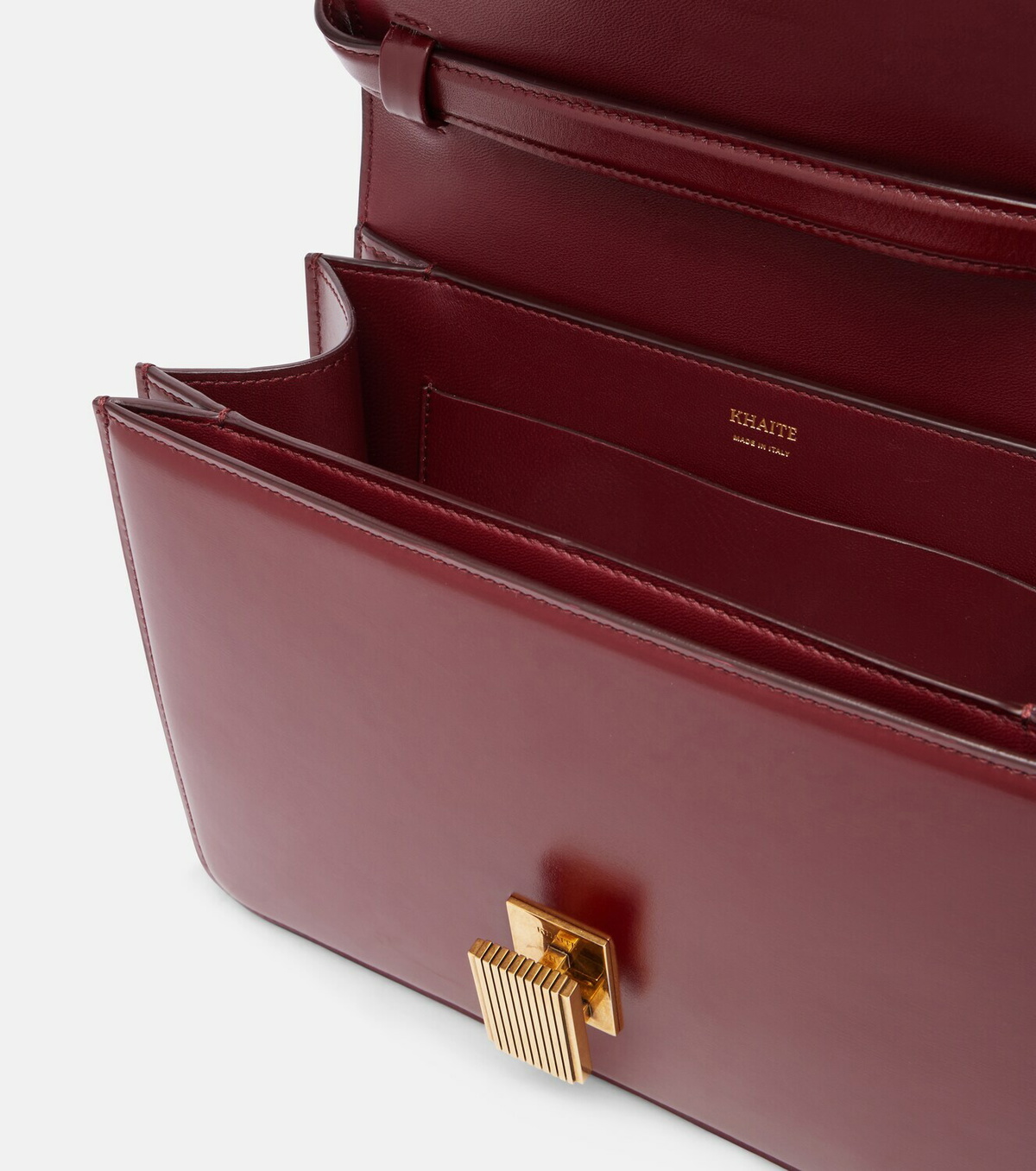Khaite Blake leather crossbody bag