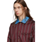 Landlord Burgundy School Uniform Coaches Jacket