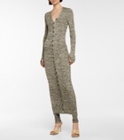 Petar Petrov Erica ribbed-knit silk maxi dress