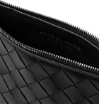 Bottega Veneta - Small Intrecciato Leather Pouch - Black