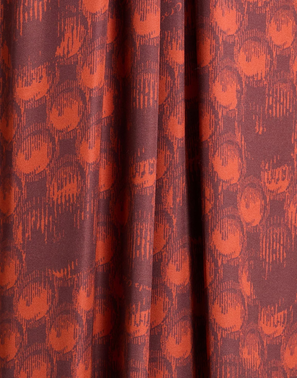 Manila Grace Womens Mini dress Rust