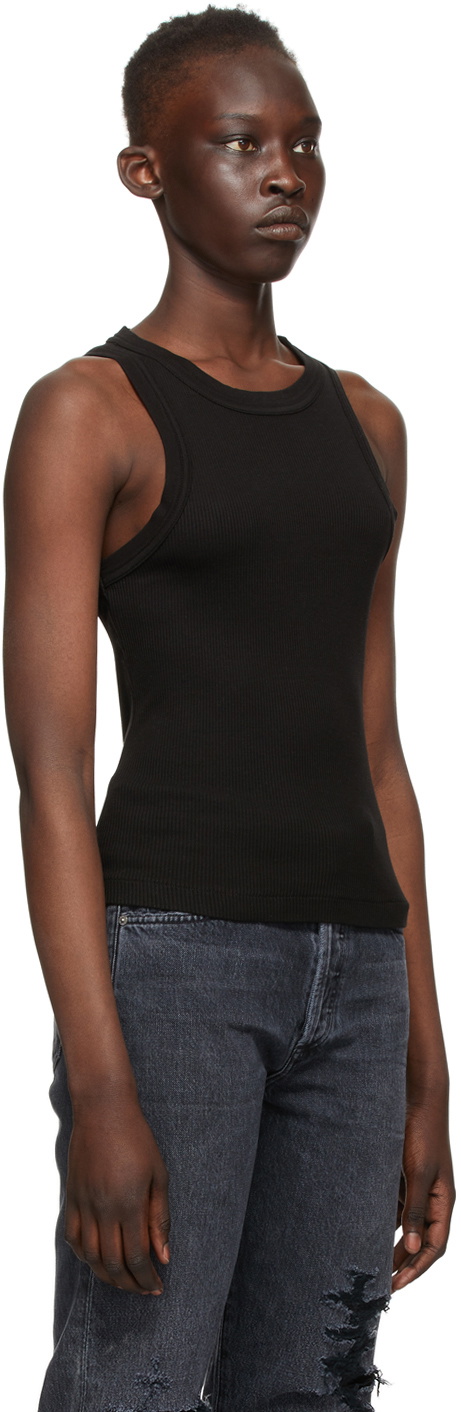 Isabel Rib Tank in Black – Citizens of Humanity