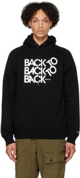 sacai Black Back To Back To Back Hoodie