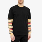 Reigning Champ Men's Mid Weight Jersey T-Shirt in Black