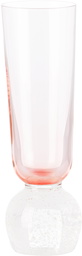 Misette Pink Bubble Champagne Glass