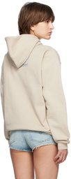 VTMNTS Beige College Hoodie
