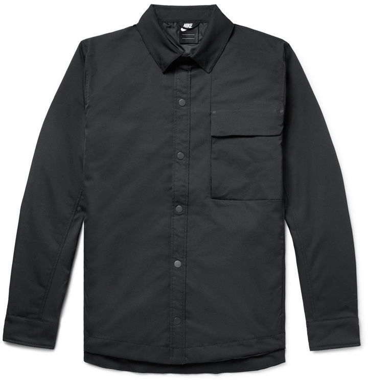 Photo: Nike - Sportswear Twill Shirt Jacket - Men - Black