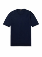 Kiton - Cotton T-Shirt - Blue