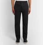 The Row - Josh Cotton-Poplin Drawstring Trousers - Black