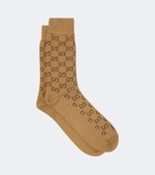 Gucci GG jacquard cotton-blend socks