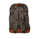 MC2 Saint Barth Military Green Camouflage Canvas Backpack