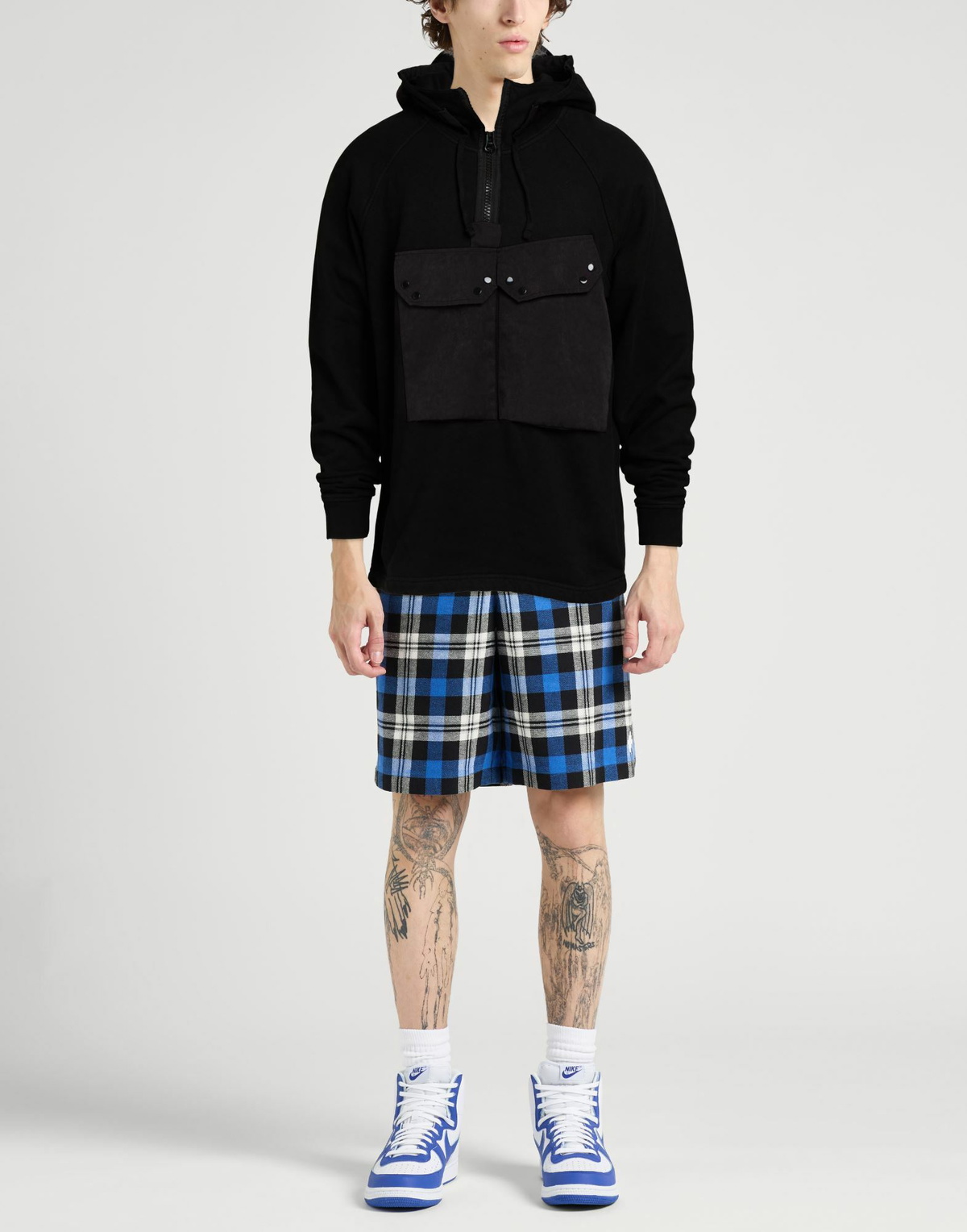Ten C Mens Sweatshirt in Black