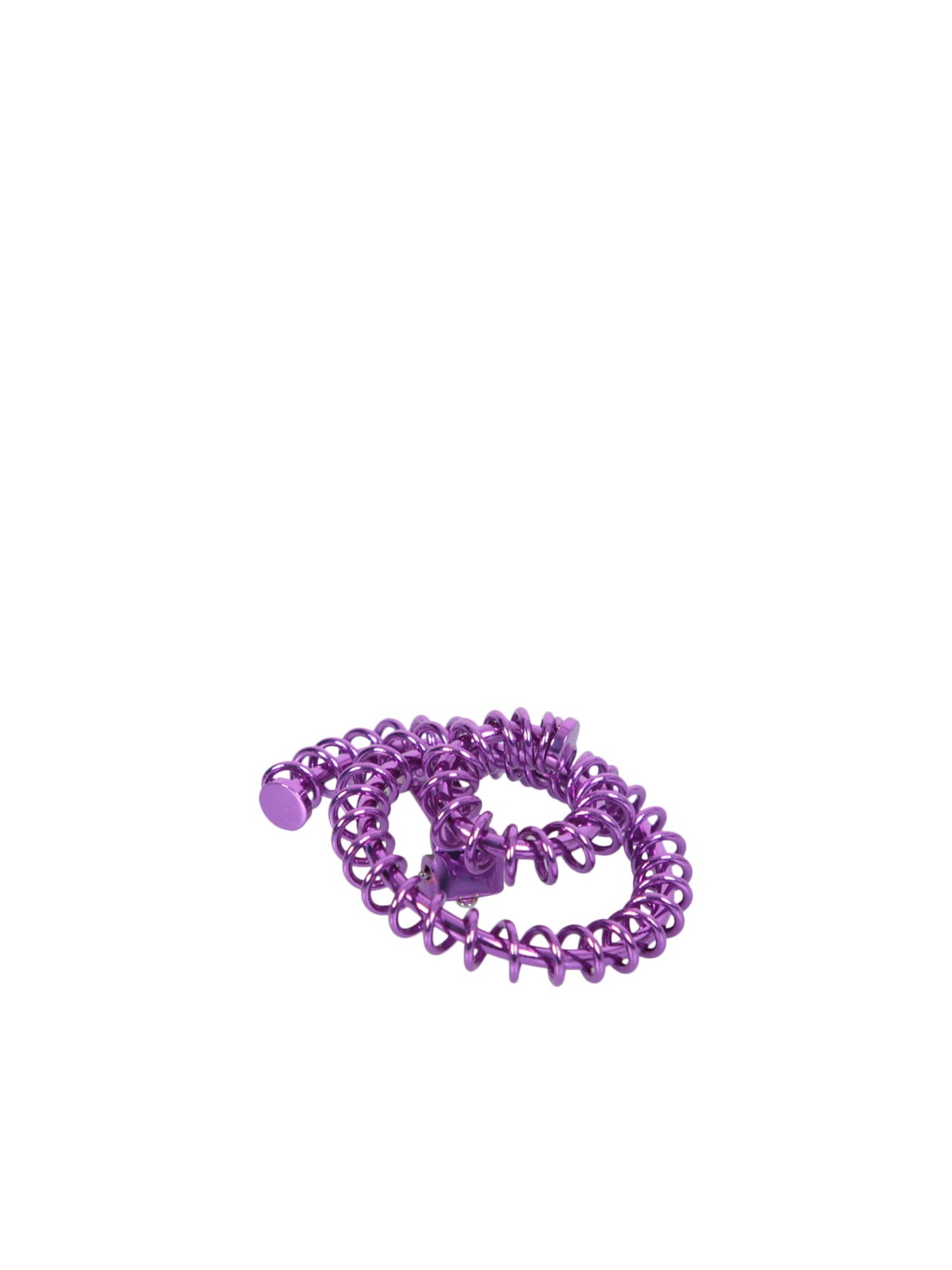 Sunnei Garland Spiral Violet Earrings