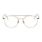 RAEN Gold Brier Glasses