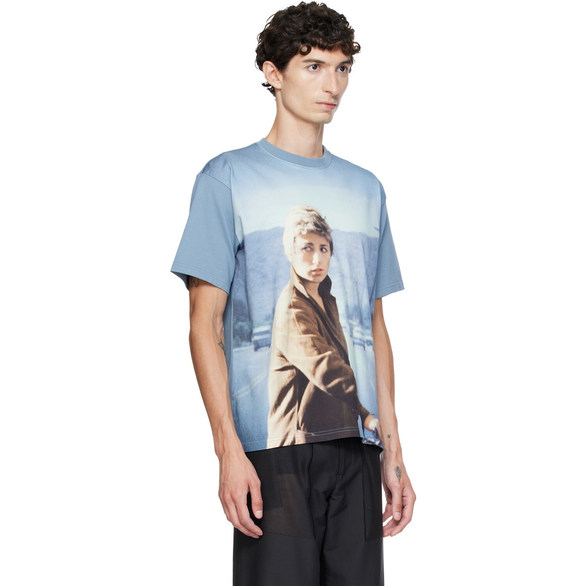 UNDERCOVER Blue Cindy Sherman UC2F4814-1 T-shirt