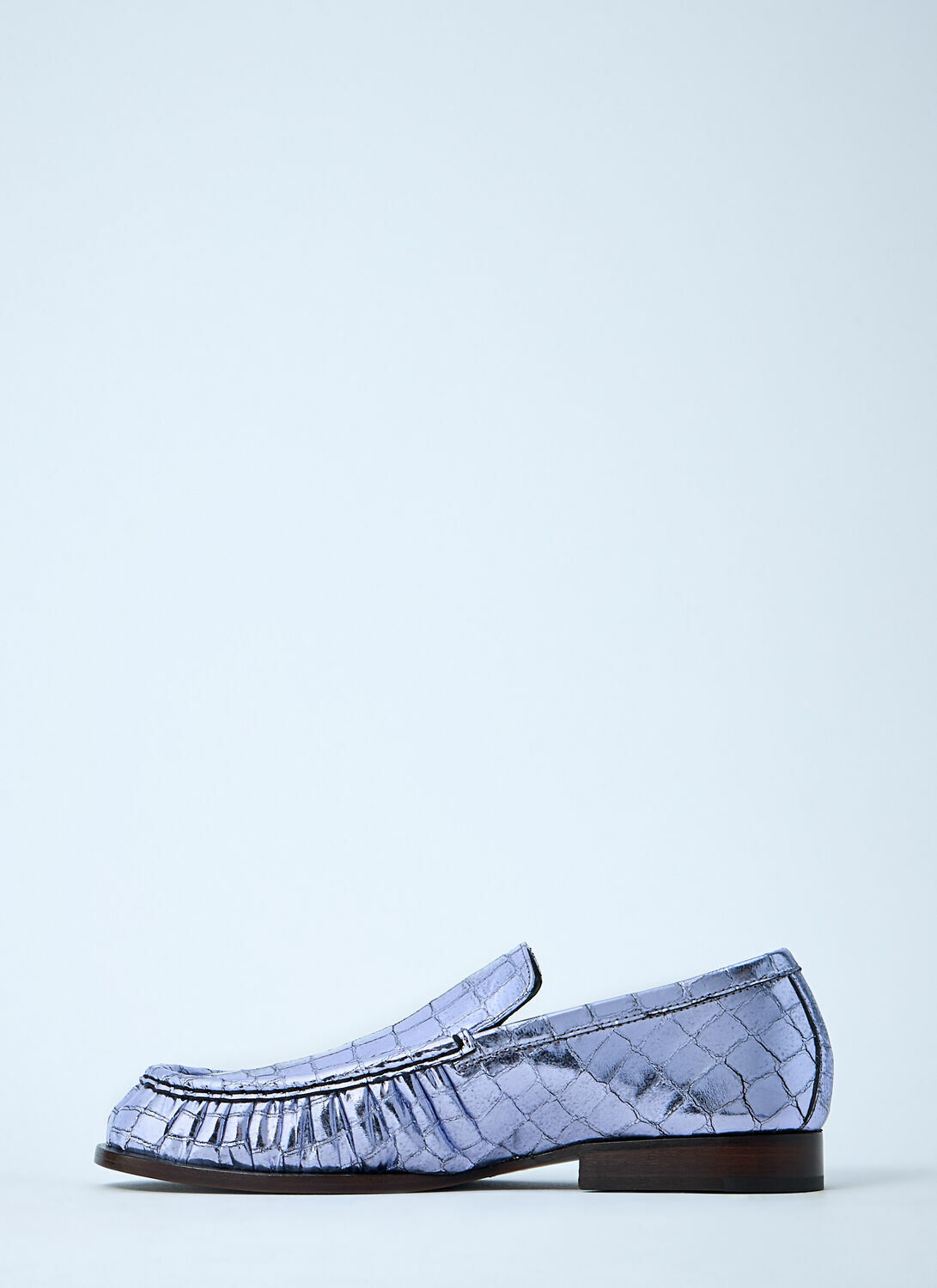 Dries Van Noten Croc-Embossed Loafers